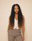 Perruque box braids longues sans colle, coiffure protectrice, portée